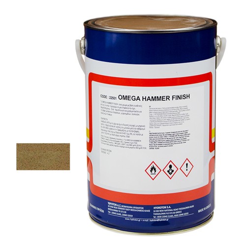 OMEGA HAMMER FINISH ΣΦΥΡΗΛΑΤΟ ΧΑΛΚΟΣ-802 4lt