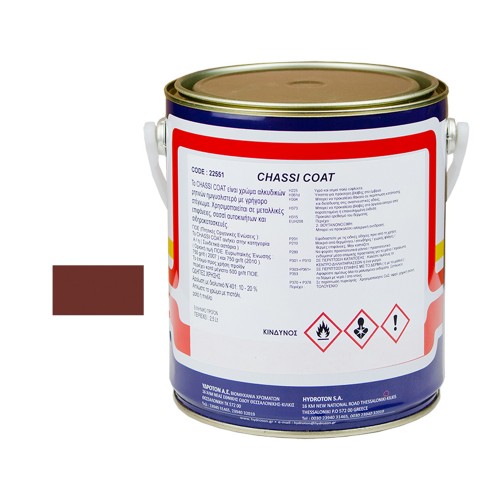CHASSI COAT ΚΕΡΑΜΙΔΙ 2 ΣΕ 1 ΑΝΤΙΣΚΩΡΙΑΚΟ ΑΣΤΑΡΟΧΡΩΜΑ 2,5lt