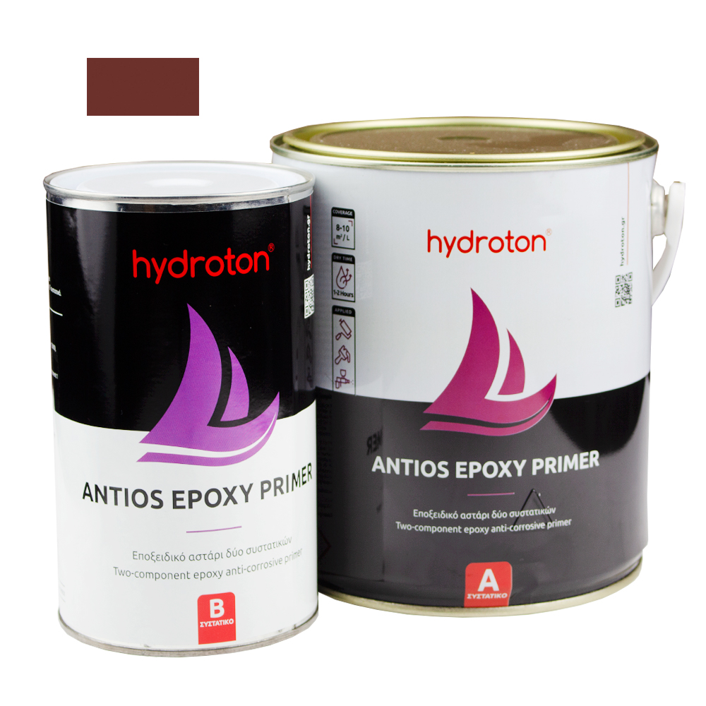 ANTIOS EPOXY PRIMER ΑΝΤΙΟΣΜΩΤΙΚΟ ΕΠΟΞΕΙΔΙΚΟ ΑΣΤΑΡΙ ΚΕΡΑΜΙΔΙ 3lt