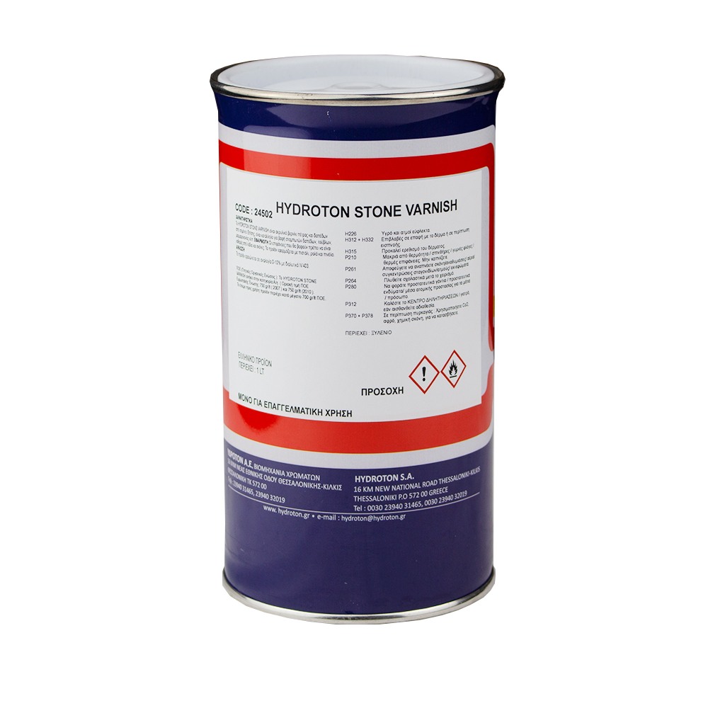 HYDROTON STONE VARNISH ΒΕΡΝΙΚΙ ΠΕΤΡΑΣ 1lt