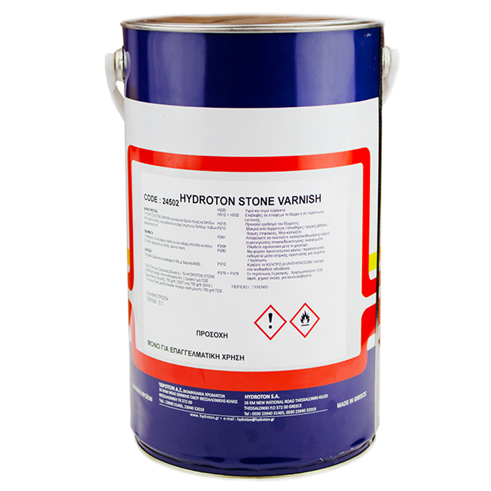 HYDROTON STONE VARNISH ΒΕΡΝΙΚΙ ΠΕΤΡΑΣ 5lt