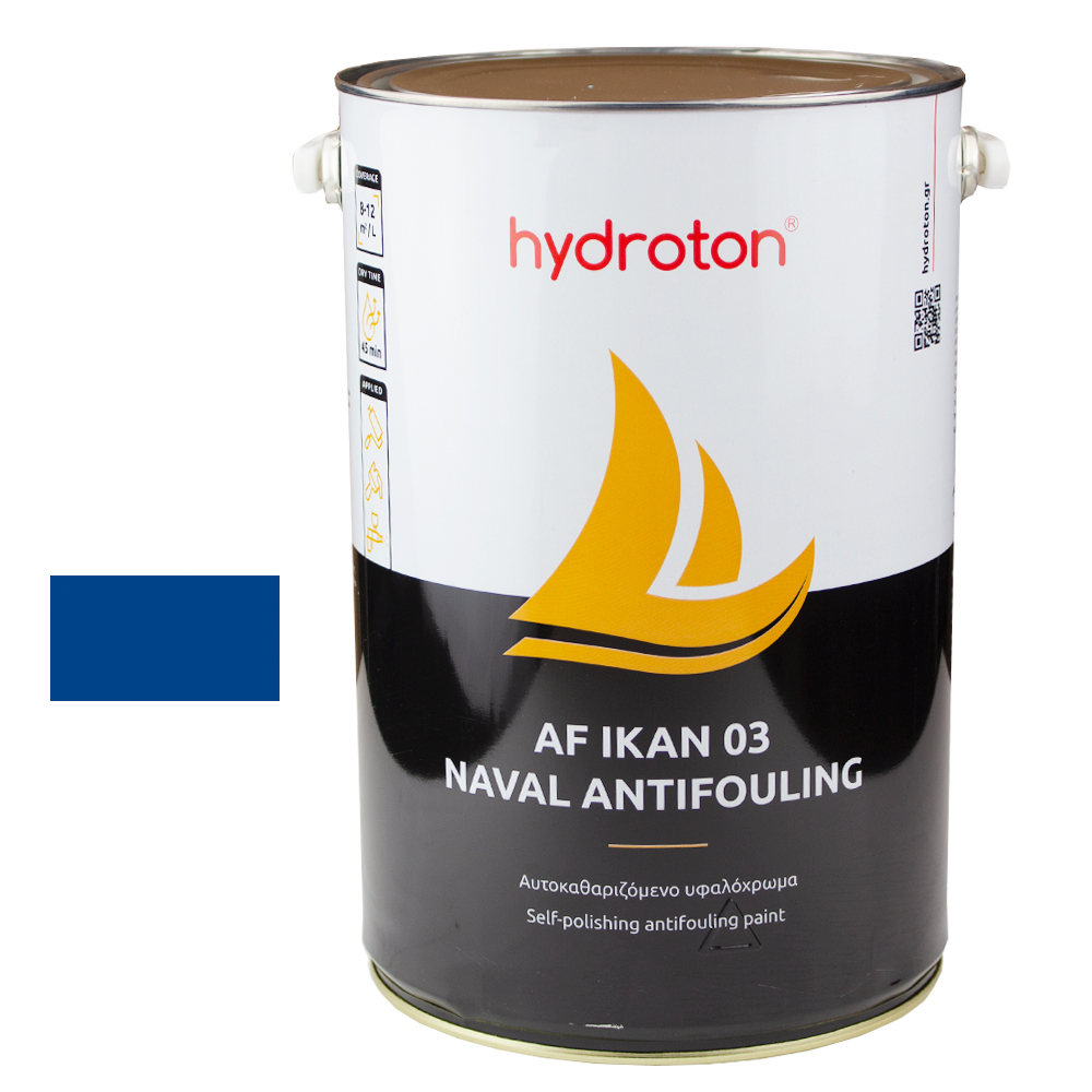 AF IKAN 03 NAVAL ANTIFOULING ΥΦΑΛΟΧΡΩΜΑ (ΜΟΥΡΑΒΙΑ) ΜΠΛΕ 5lt