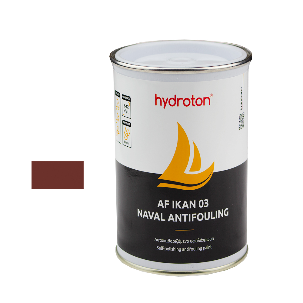 AF IKAN 03 NAVAL ANTIFOULING ΥΦΑΛΟΧΡΩΜΑ (ΜΟΥΡΑΒΙΑ) ΚΕΡΑΜΙΔΙ 0,75lt