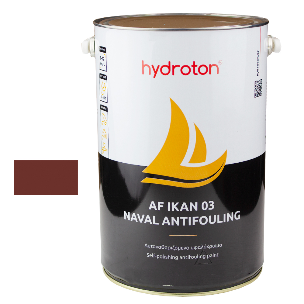 AF IKAN 03 NAVAL ANTIFOULING ΥΦΑΛΟΧΡΩΜΑ (ΜΟΥΡΑΒΙΑ) ΚΕΡΑΜΙΔΙ 5lt