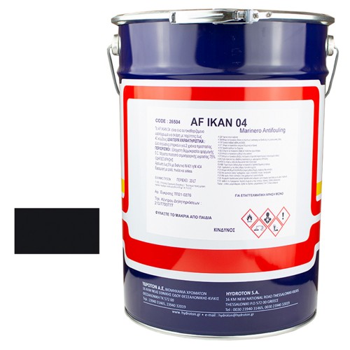 AF IKAN 04 MARINERO ANTIFOULING ΥΦΑΛΟΧΡΩΜΑ (ΜΟΥΡΑΒΙΑ) ΜΑΥΡΟ 20lt