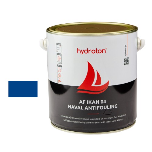 AF IKAN 04 MARINERO ANTIFOULING ΥΦΑΛΟΧΡΩΜΑ (ΜΟΥΡΑΒΙΑ) ΜΠΛΕ 2,5lt