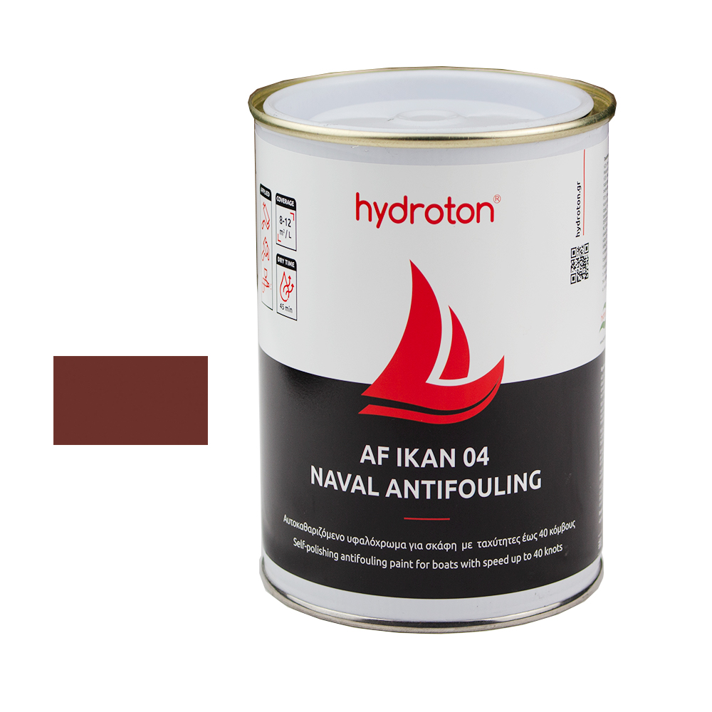 AF IKAN 04 MARINERO ANTIFOULING ΥΦΑΛΟΧΡΩΜΑ (ΜΟΥΡΑΒΙΑ) ΚΕΡΑΜΙΔΙ 0,75lt
