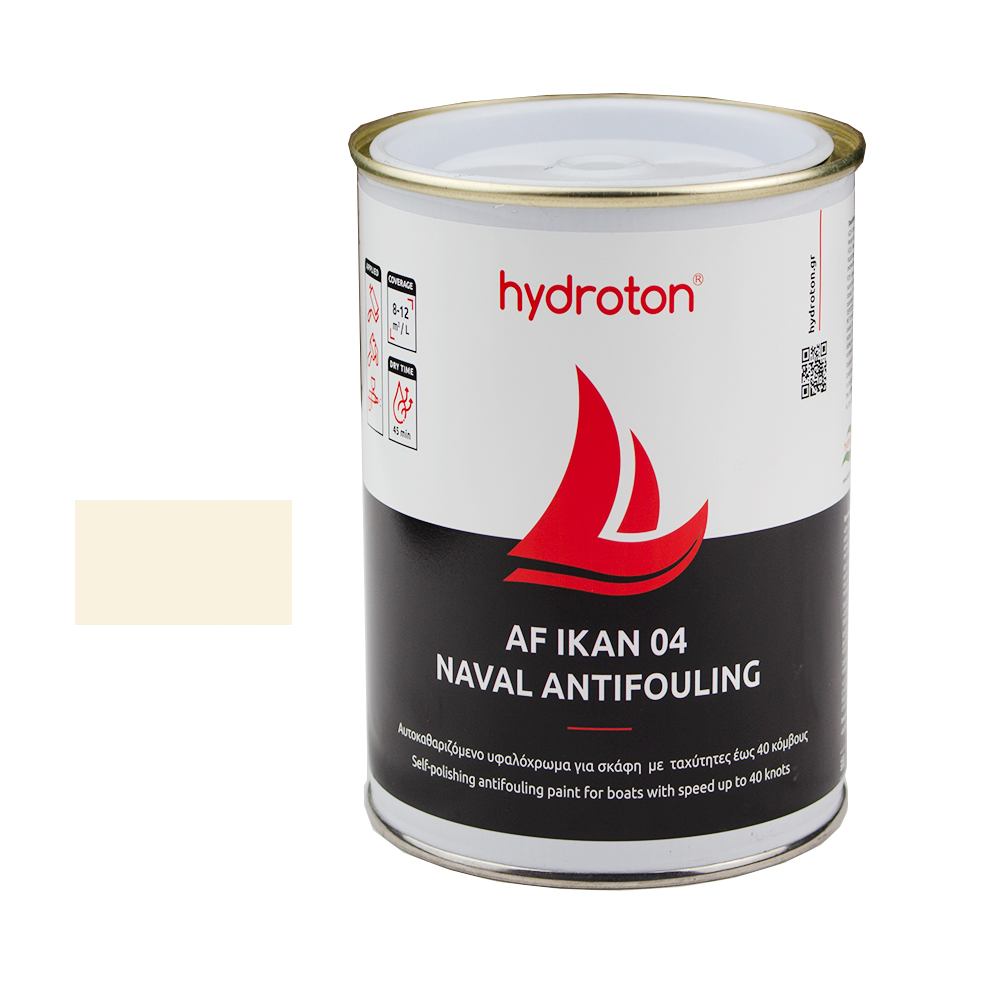 AF IKAN 04 MARINERO ANTIFOULING ΥΦΑΛΟΧΡΩΜΑ (ΜΟΥΡΑΒΙΑ) ΛΕΥΚΟ-ΚΡΕΜ 0,75lt