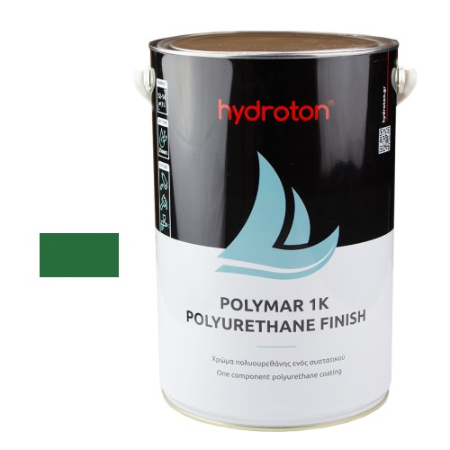 POLYMAR 1K POLYURETHANE FINISH ΧΡΩΜΑ ΠΟΛΥΟΥΡΕΘΑΝΗΣ ΠΡΑΣΙΝΟ RAL-6001 5lt ΓΥΑΛΙΣΤΕΡΟ