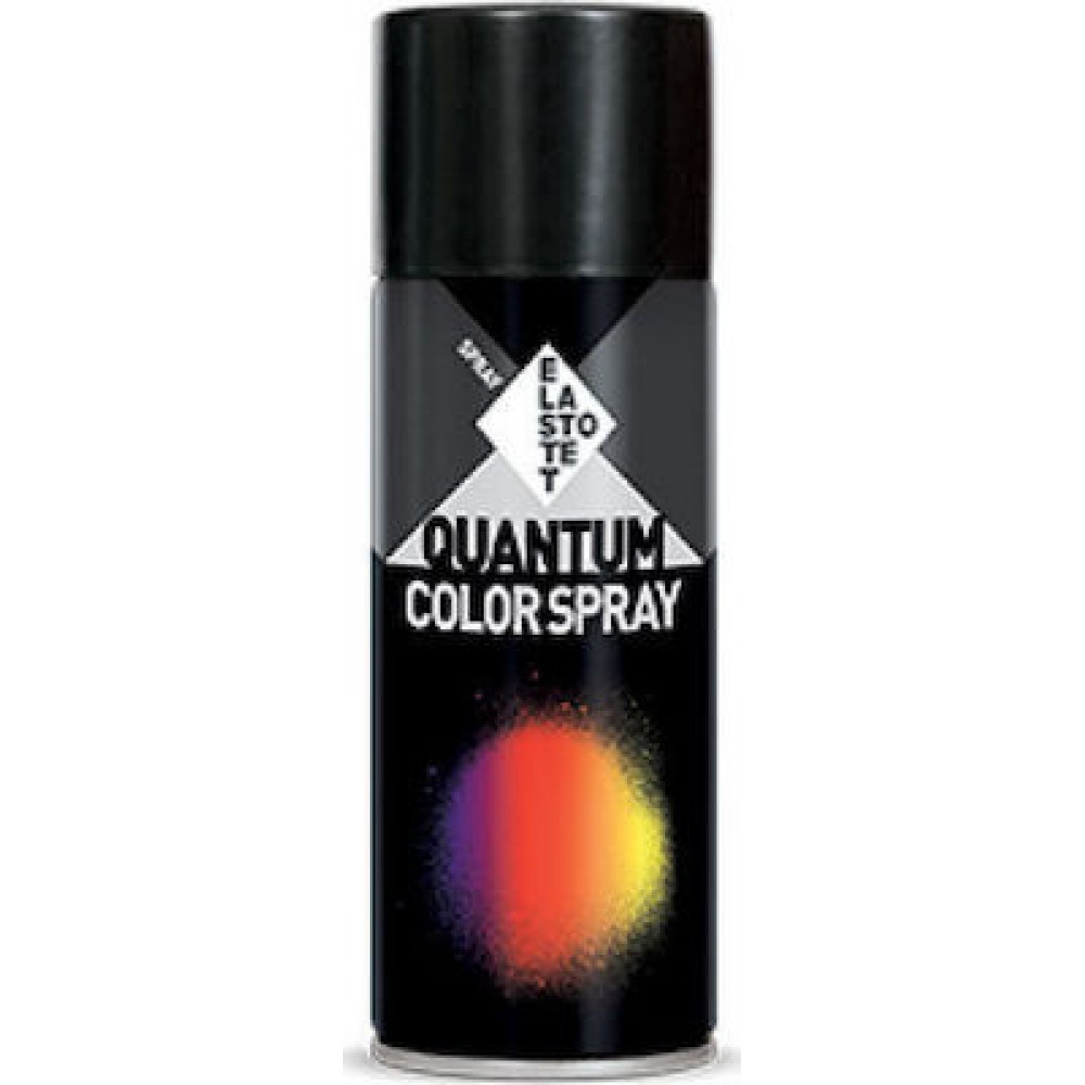 SPRAY ΑΚΡΥΛΙΚΟ RAL-9005 ΜΑΥΡΟ ΓΥΑΛΙΣΤΕΡΟ 400ml ELASTOTET