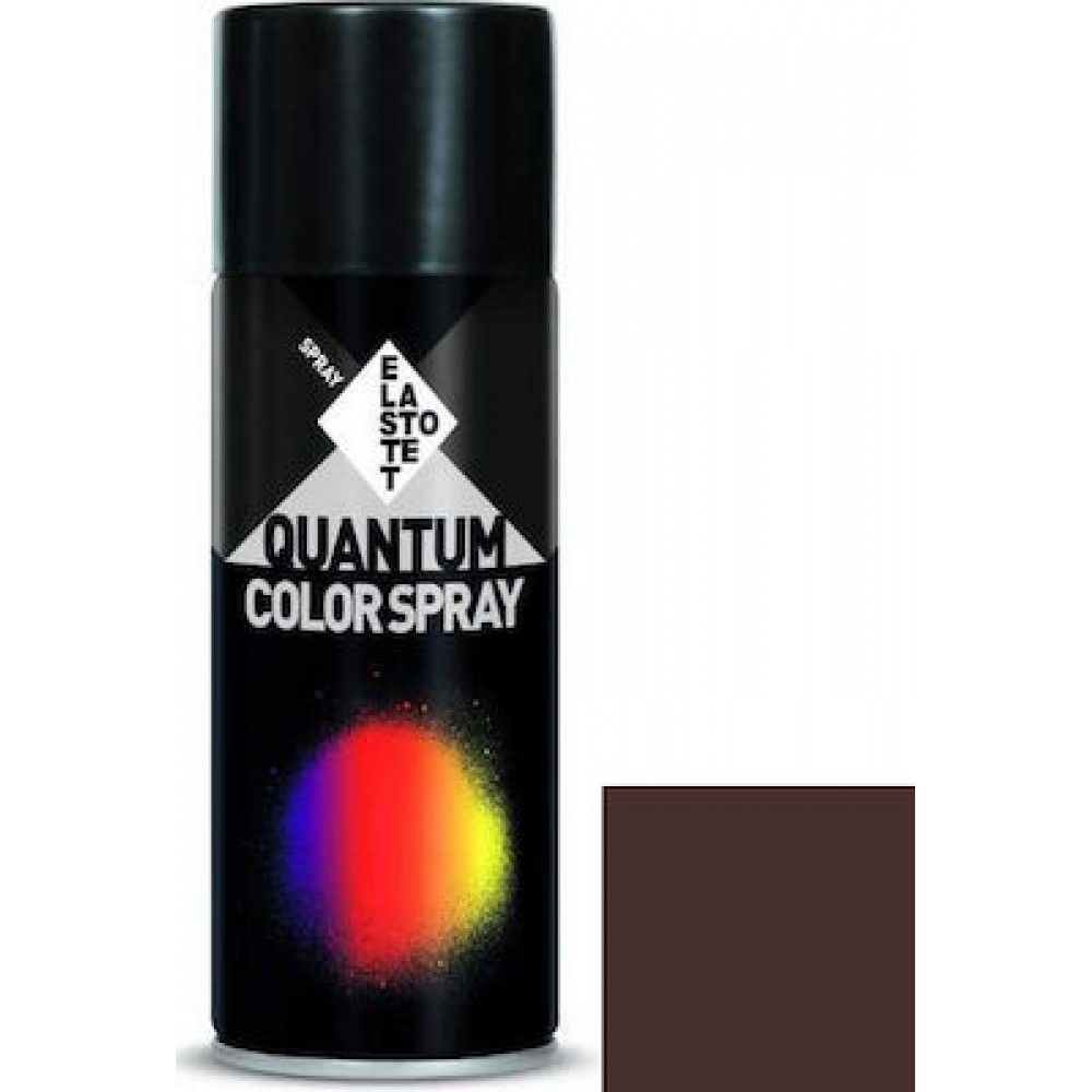 SPRAY ΑΚΡΥΛΙΚΟ RAL-8017 CHOCOLATE BROWN 400ml ELASTOTET