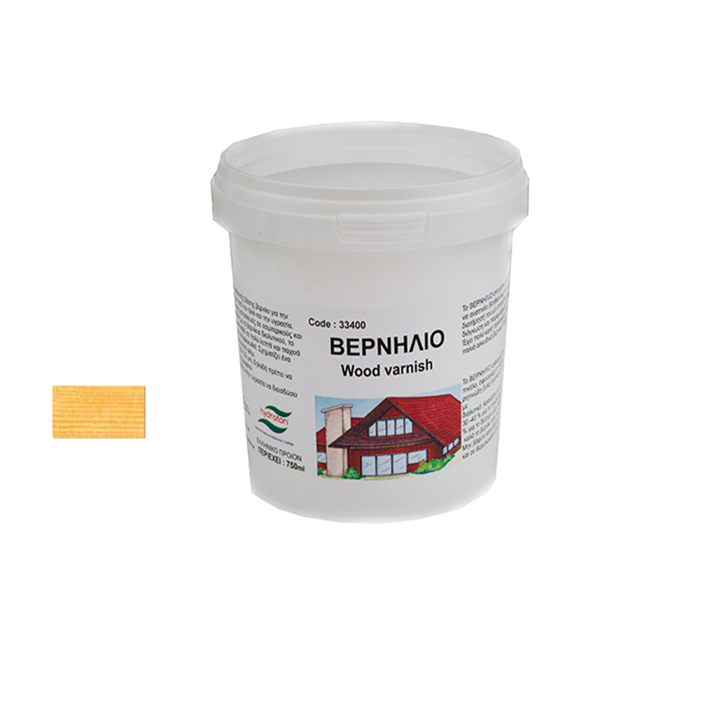 VERNILIO No 2 ΒΕΡΝΙΚΙ ΞΥΛΟΥ ΝΕΡΟΥ ΓΥΑΛΙΣΤΕΡΟ ΔΡΥΣ 0,75lt