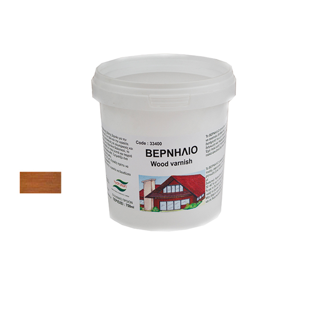 VERNILIO No 5 ΒΕΡΝΙΚΙ ΞΥΛΟΥ ΝΕΡΟΥ ΓΥΑΛΙΣΤΕΡΟ ΚΑΡΥΔΙΑ 0,75lt
