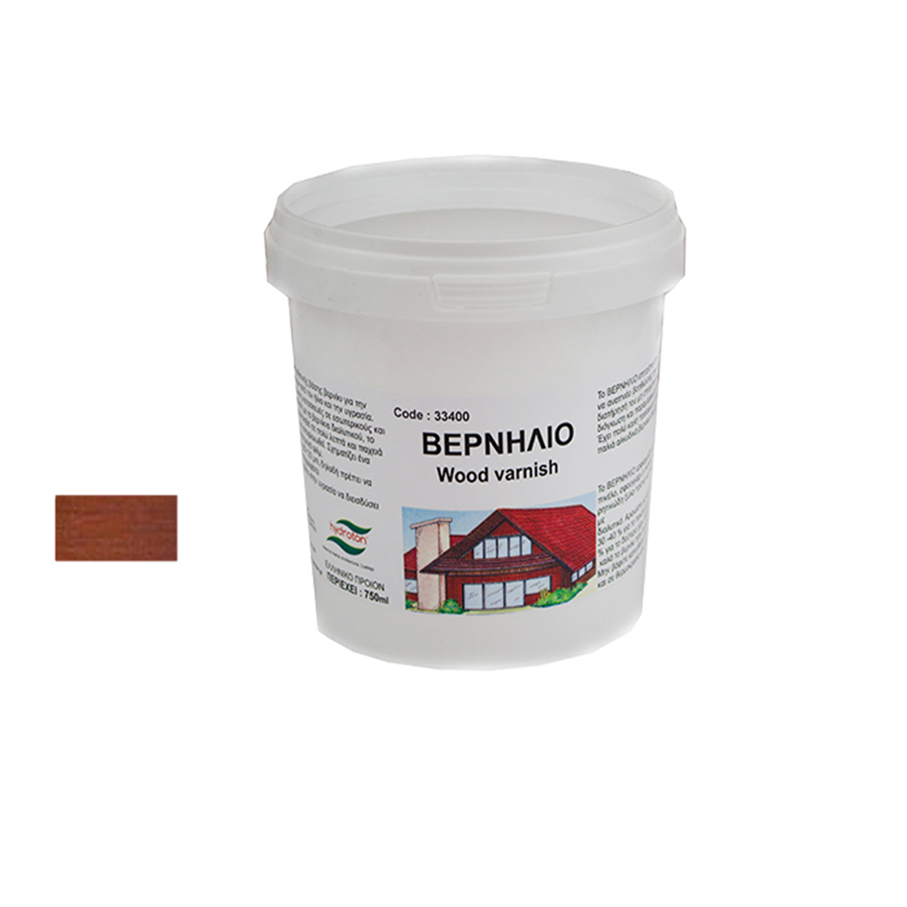 VERNILIO No 6 ΒΕΡΝΙΚΙ ΞΥΛΟΥ ΝΕΡΟΥ ΓΥΑΛΙΣΤΕΡΟ ΠΑΛΙΣΑΝΔΡΟΣ 0,75lt
